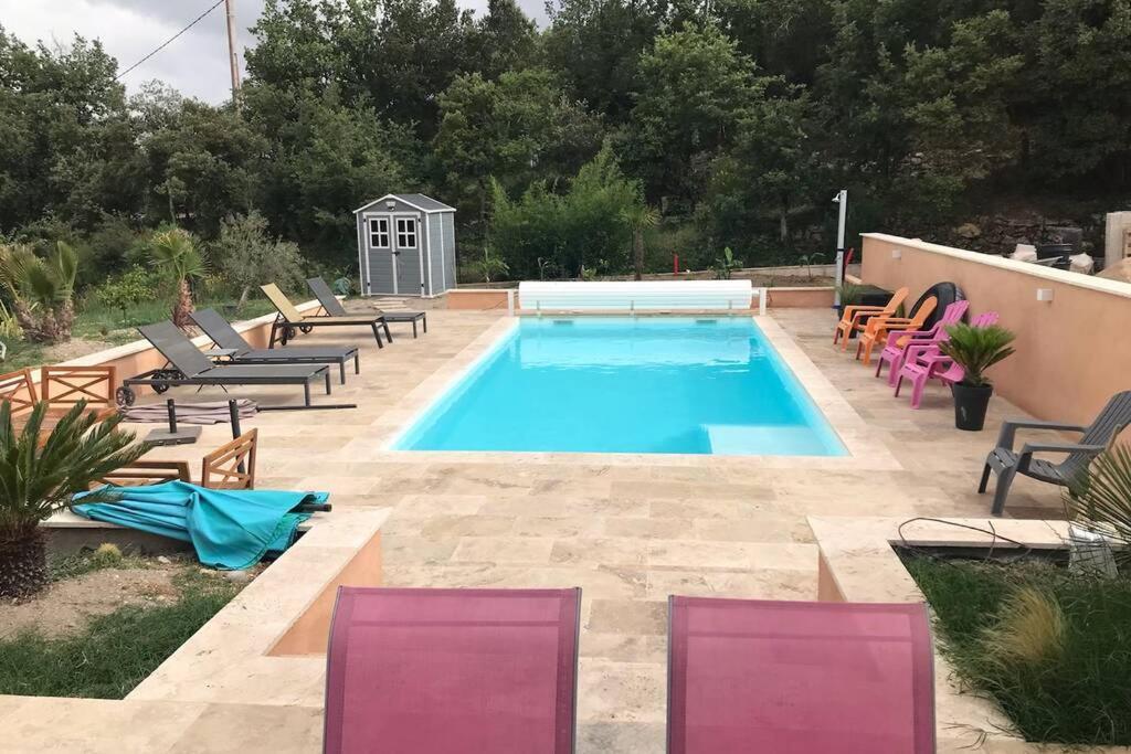 Logement Attenant A Une Villa T2 Avec Terrasse . Besse-sur-Issole Exterior photo